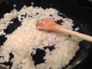 Sauteed onions